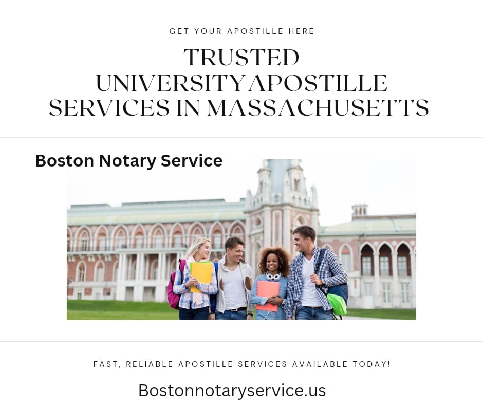Your Trusted Source for University Apostille Services in Massachusetts