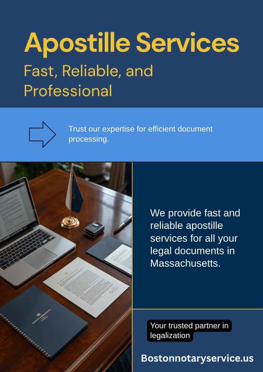 Massachusetts Apostille Services: Fast Apostille & Legalization Service
