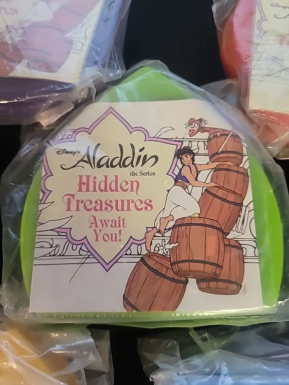 Thumbnail: 5 Vtg 1994 BK Disney Aladdin Hidden Treasures