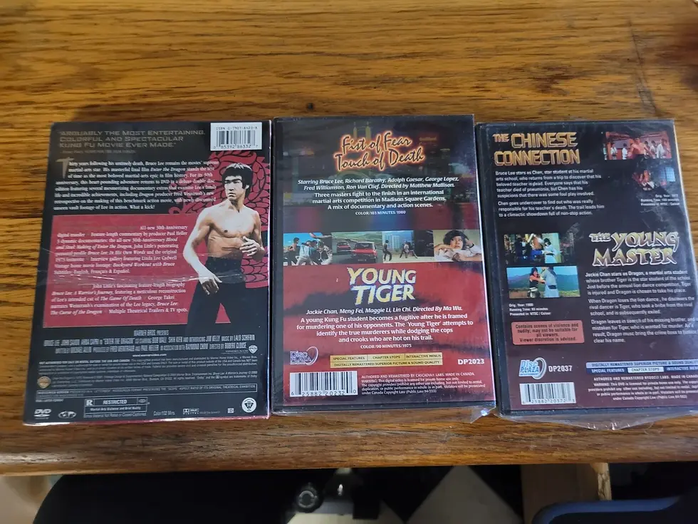 Thumbnail: 3 Bruce Lee Enter The Dragon DVD Special Set