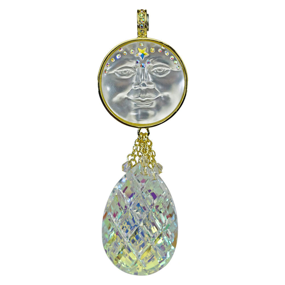 Kirks Folly VENUS SEAVIEW MOON MAGIC MAGNETIC ENHANCER goldtone/ crystal ab