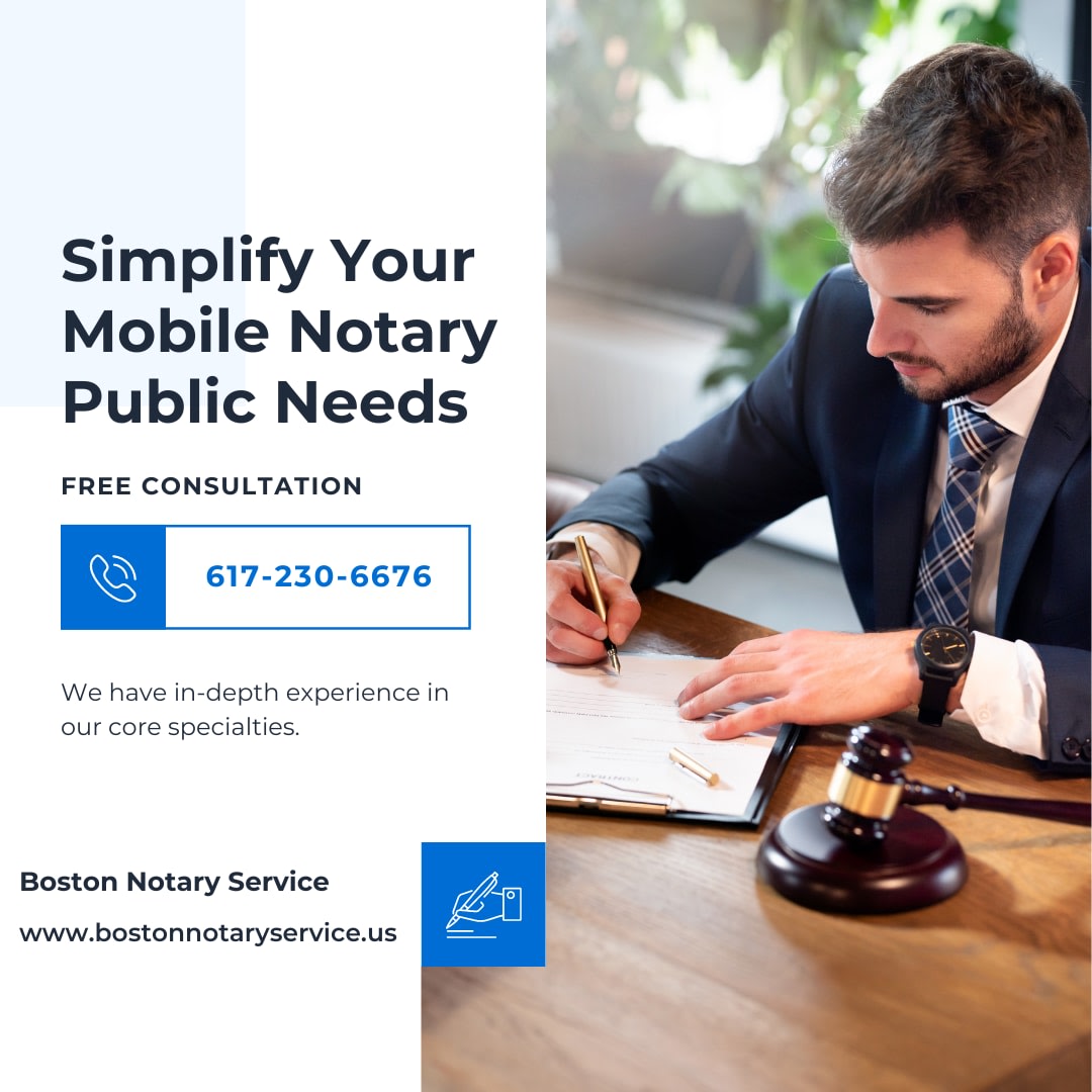 Why is a Mobile Notary Public is Necessary!