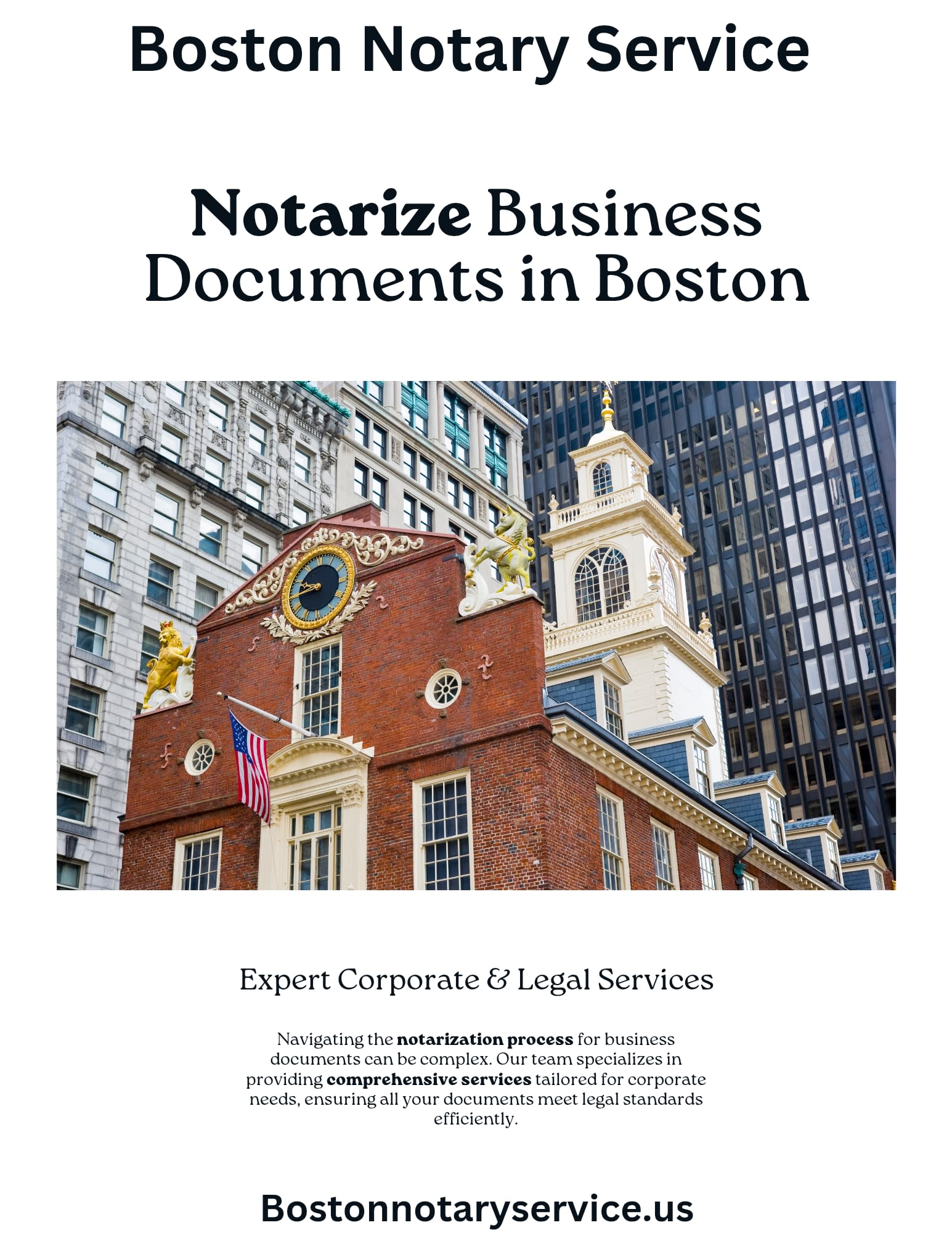 How to Notarize Business Documents in Boston: Corporate & Legal Notary Services