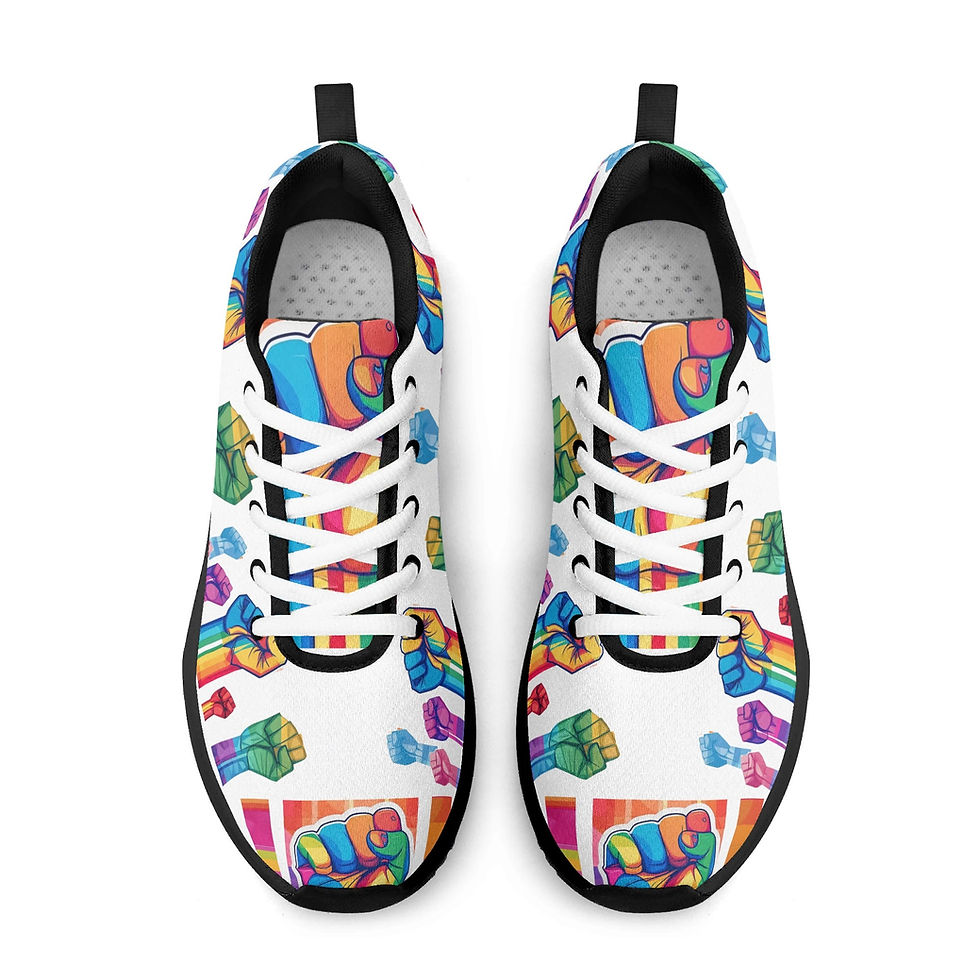 Thumbnail: Pride Power Fist" Sneakers
