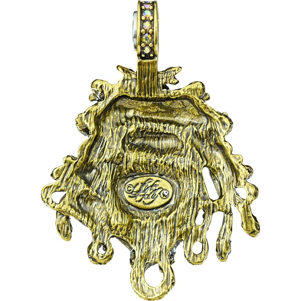 Thumbnail: Kirks Folly Crystal Vampire Medusa Magnetic Enhancer ~ brass ox