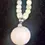 Thumbnail: One of a Kind Silver Jade Necklace 91.7g