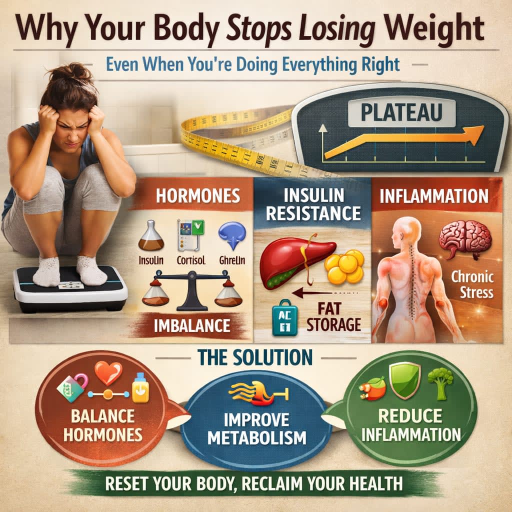 Why Your Body Stops Losing Weight — Even When You’re Doing Everything Right