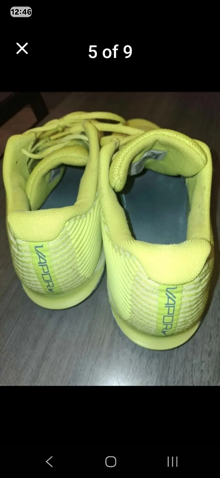 Thumbnail: Men's Size 10.5  NikeCourt Air Zoom Vapor 12 Premium HC