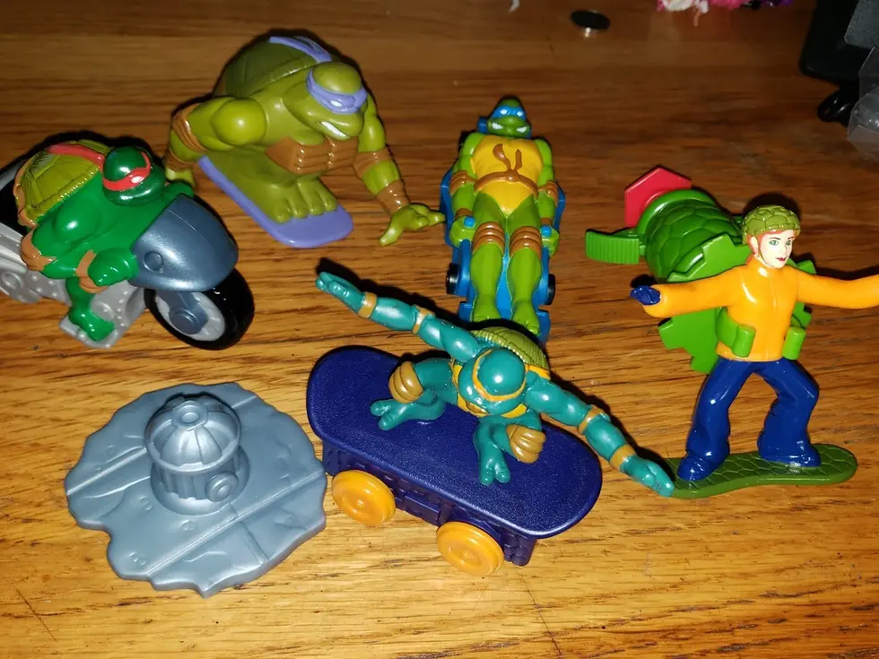 Thumbnail: TMNT 2003 Burger King Kids Meal Toy Lot
