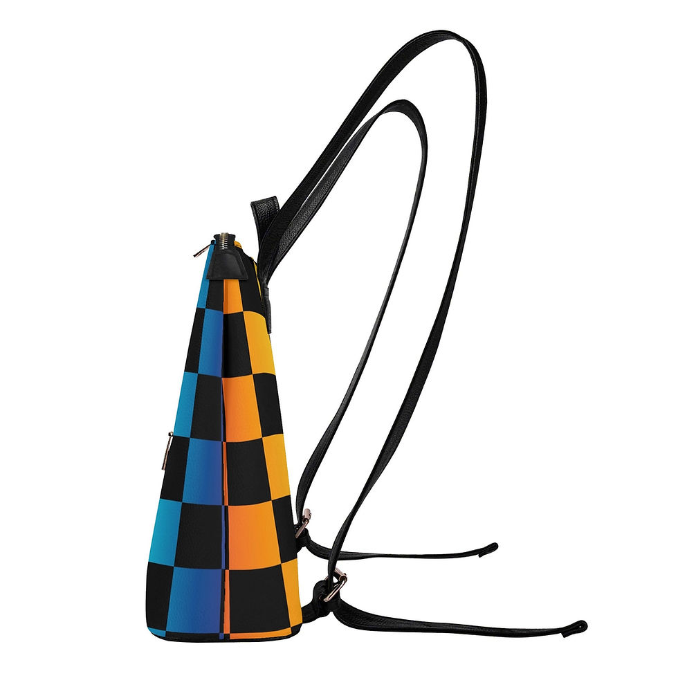 Thumbnail: Women's PU Leather Leisure Backpack College Daypack and Top-Handle