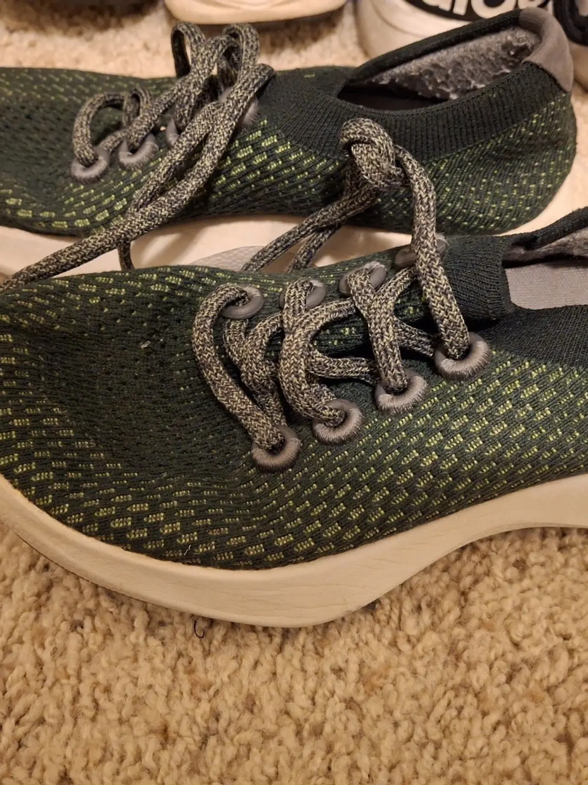 Women's 10 Allbirds Wool Runner Sneakers Green