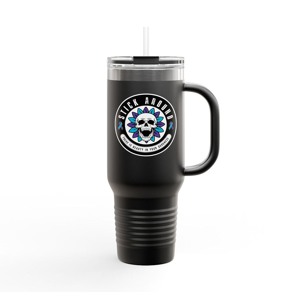 Thumbnail: Stick Around Logo - 40oz Insulated Travel Mug