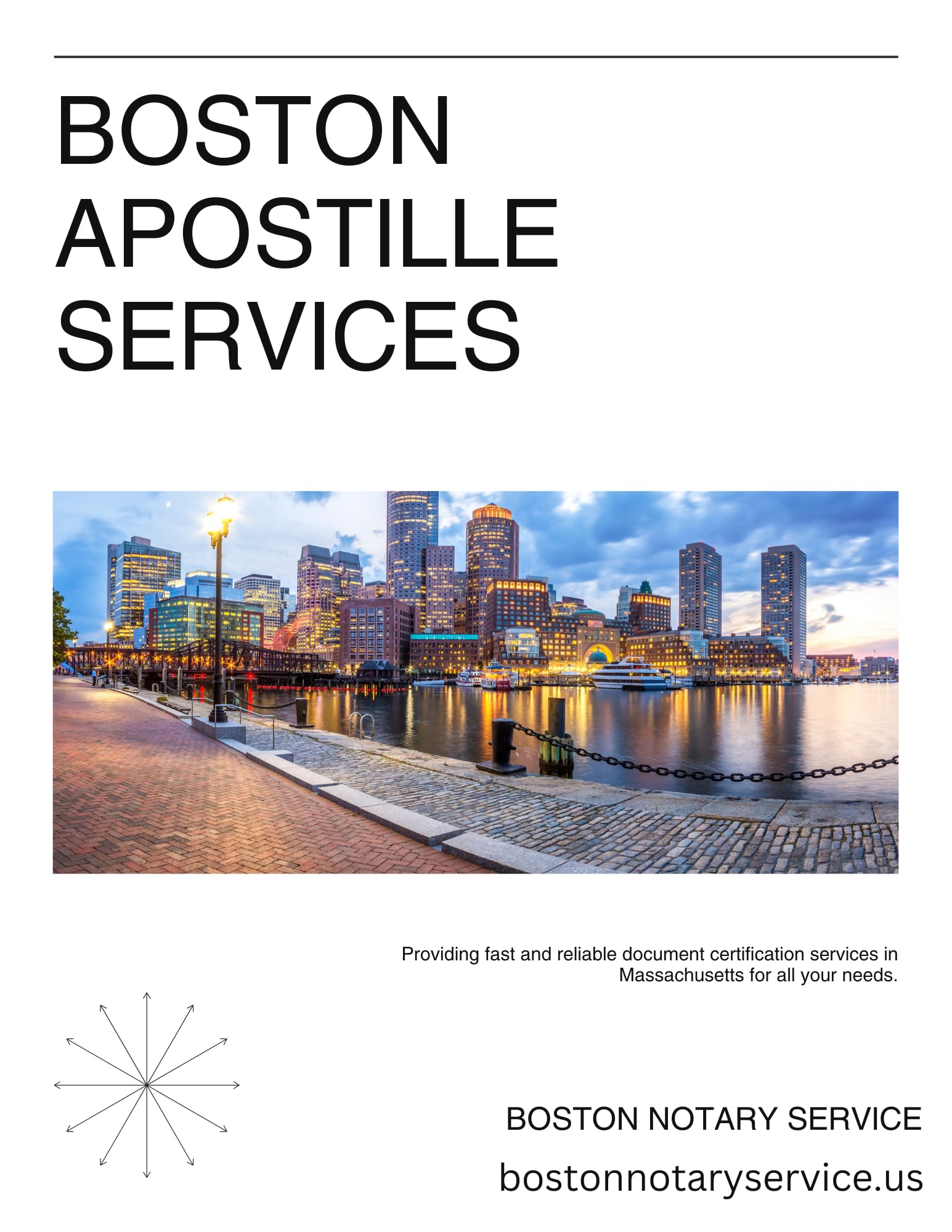 Boston Apostille Services - Fast Document Certification in Massachusetts