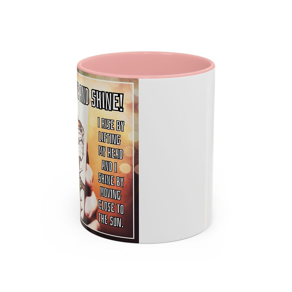 Thumbnail: Rise n Shine Tiger Accent Ceramic Mug (11/15oz)