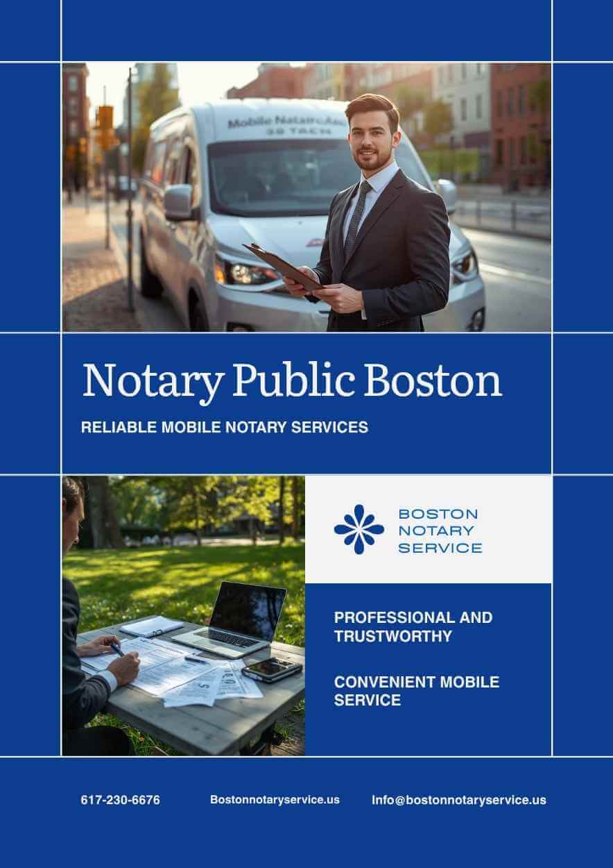 Notary Public Boston: Reliable Mobile Notary Services Near You