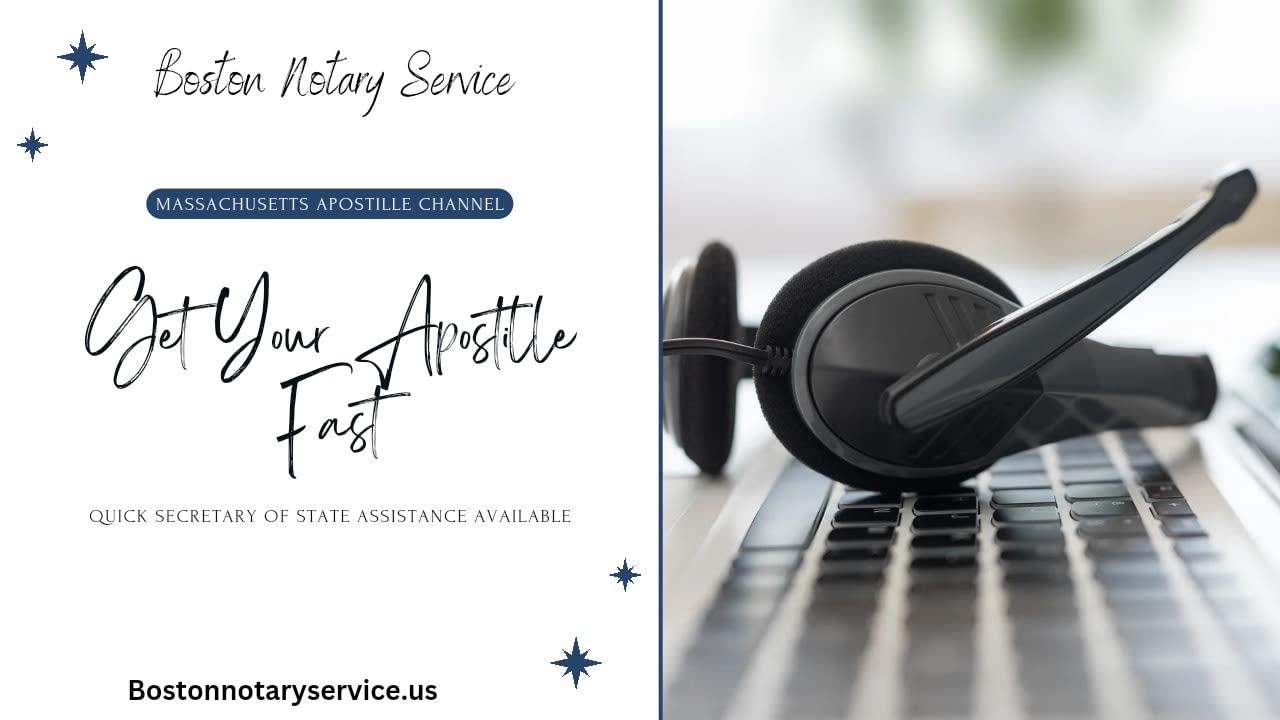 Massachusetts Apostille Service: Fast Secretary of State Apostille Help