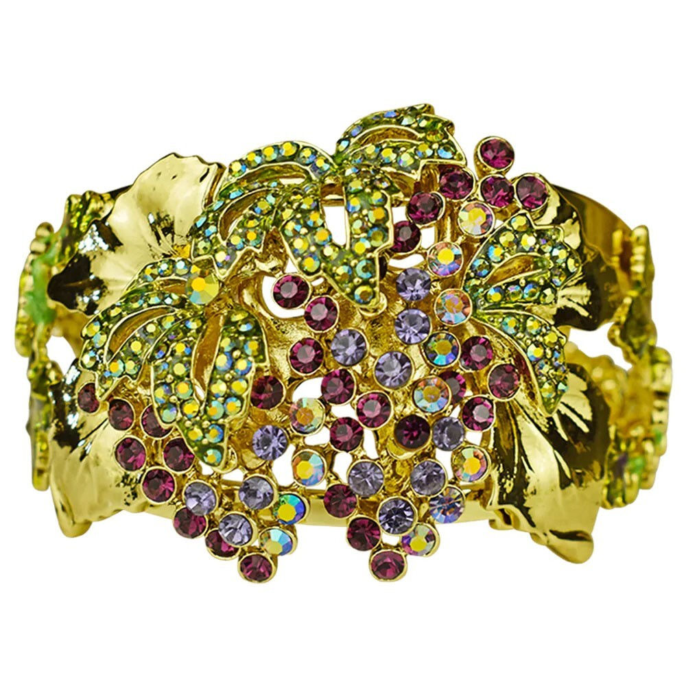 Kirks Folly Vineyard Goddess Cuff Bracelet (Goldtone)