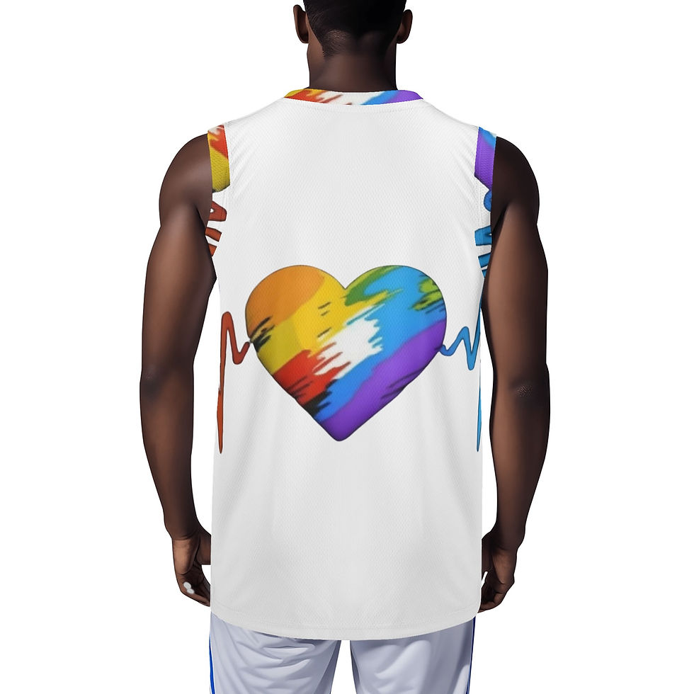 Thumbnail: Men's All Over Print Basketball Jersey Tank Top