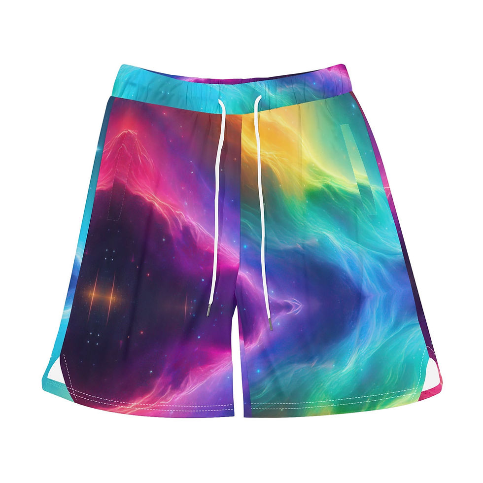 Thumbnail: Cloudy Basketball Mesh Shorts