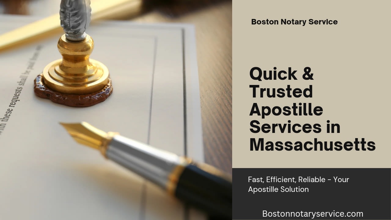 Massachusetts Apostille Services: Fast, Efficient & Reliable Apostille Service