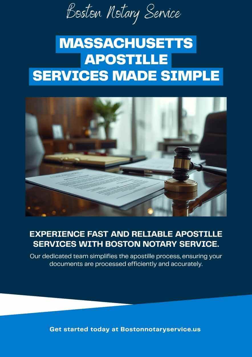 Massachusetts Apostille Services Made Simple — Boston Notary Service