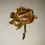 Thumbnail: Trifari Gold-Plated 1960s Blooming Rose Brooch