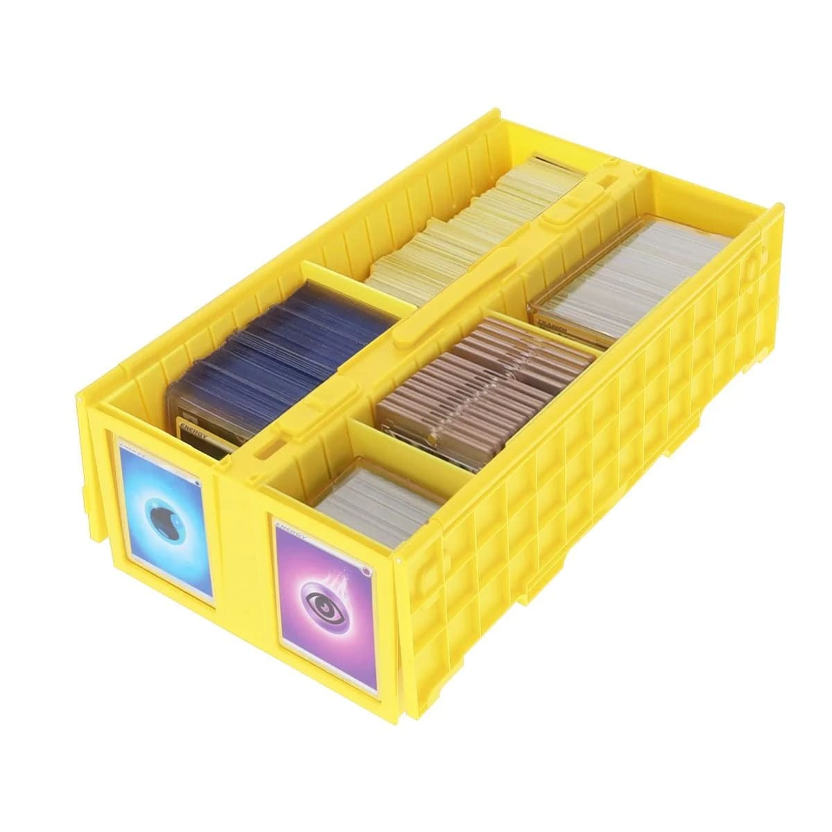 Collectible Card Bin - 1600 - Yellow-Red-Gray-Green-Blue