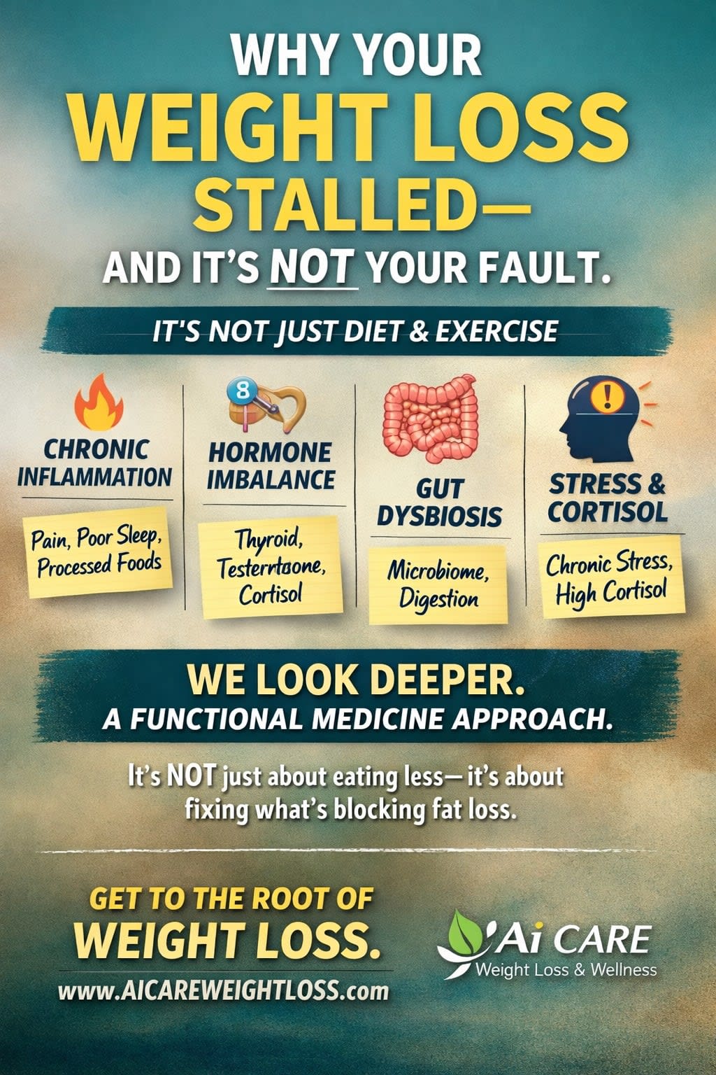 Why Your Weight Loss Stalled — And It’s NOT Your Fault