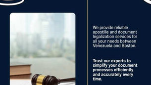 Apostille Venezuela – Boston, MA | Massachusetts Apostille & Document Legalization