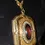 Thumbnail: Gold Filled Locket & Chain Purple Stone
