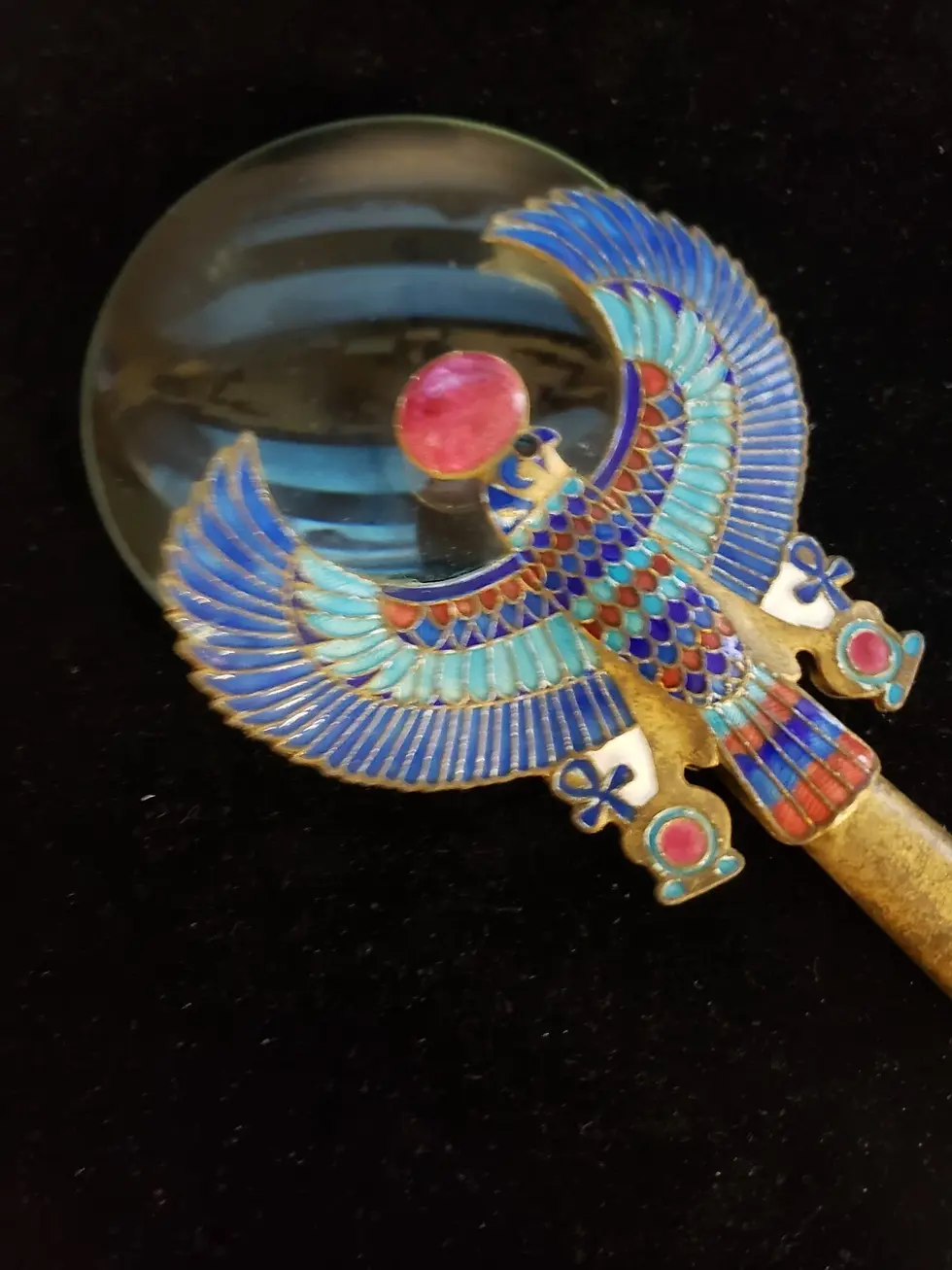 Thumbnail: Egyptian Revival Horus Magnifying Glass