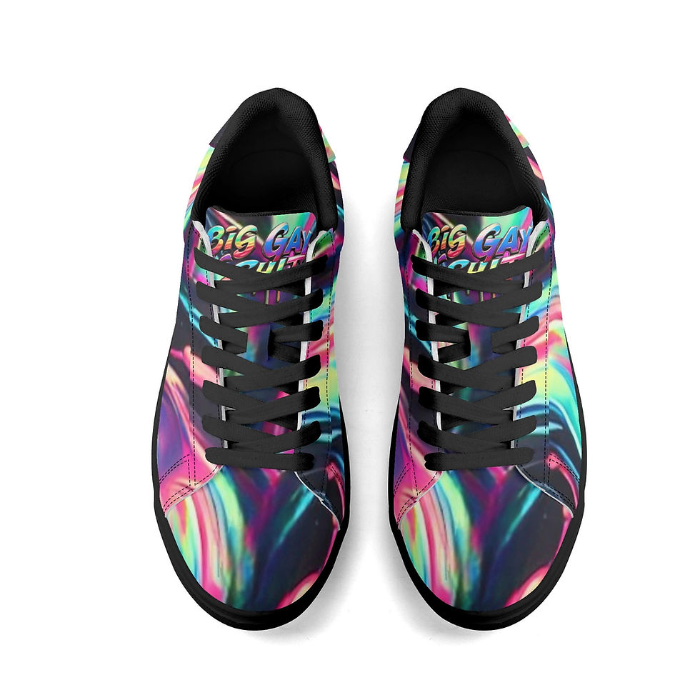 Thumbnail: ⚡ Neon Drip Low-Tops ⚡ – Walk Bold, Shine Brighter!