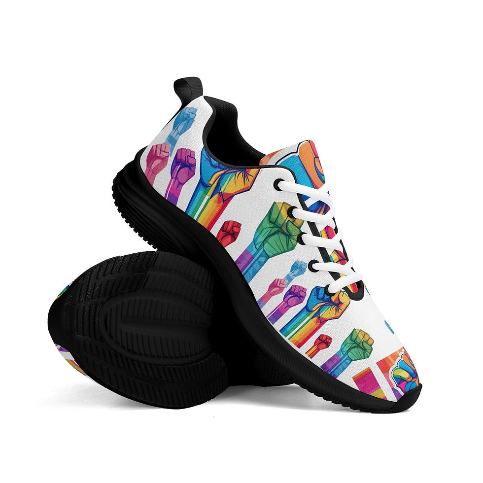 Thumbnail: Pride Power Fist" Sneakers