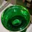 Thumbnail: Emerald Green Glass Butterfly Vase 16in