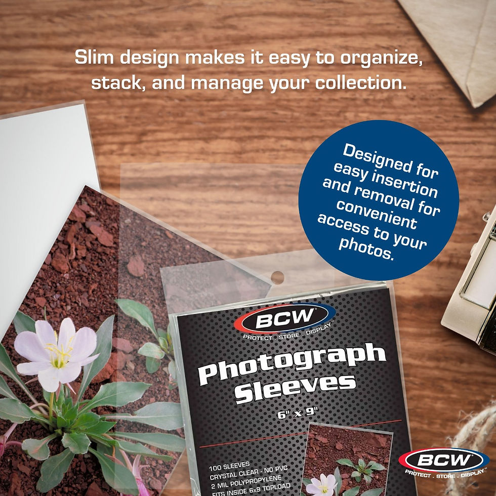 Thumbnail: 6x9 Photo Sleeves 100 per pack