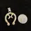 Thumbnail: Navajo Silver Sand Cast Naja Pendant