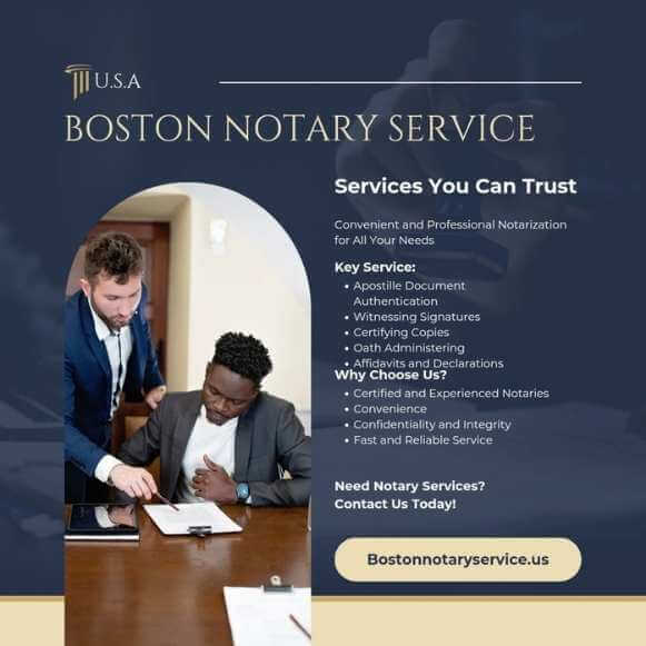 📍 Notary Public Services in Mattapan Boston