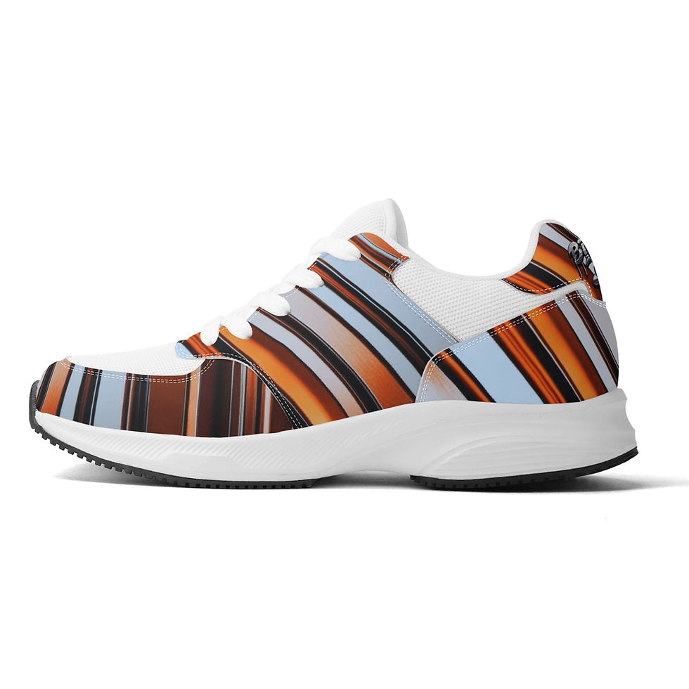 Thumbnail: Adult Low Top Mesh and PU Platform Athletic Shoes WIth Personalized Logo /Name