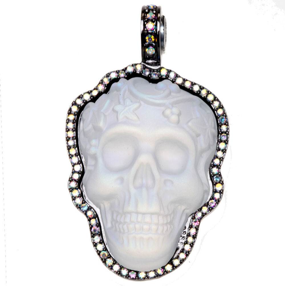Kirks Folly Glass Dream Skull Magnetic Enhancer hematite