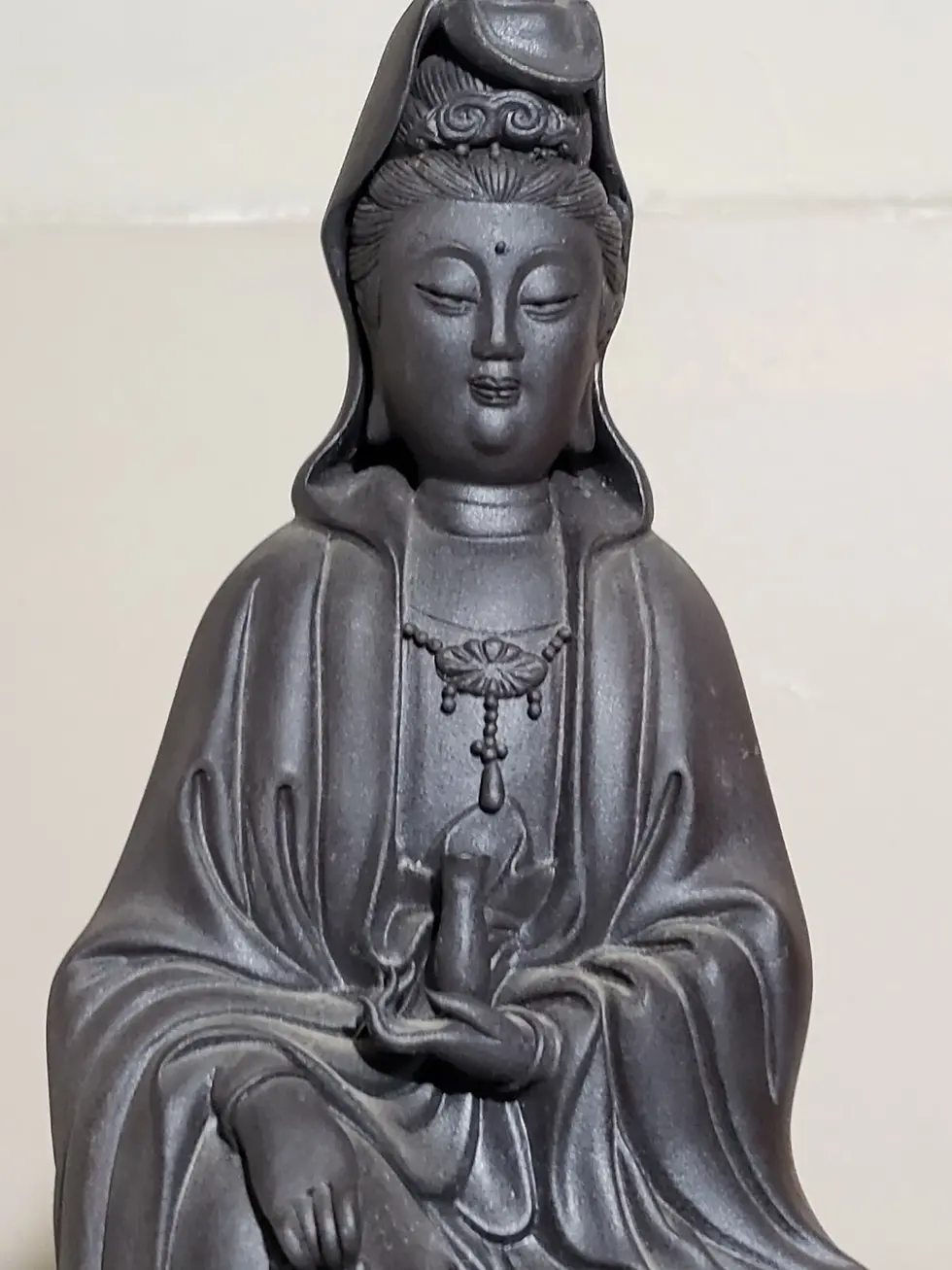 Thumbnail: Sitting Goddess Quan Yin Statue 13in