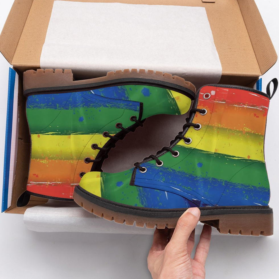 Thumbnail: Rainbow Riot Boots