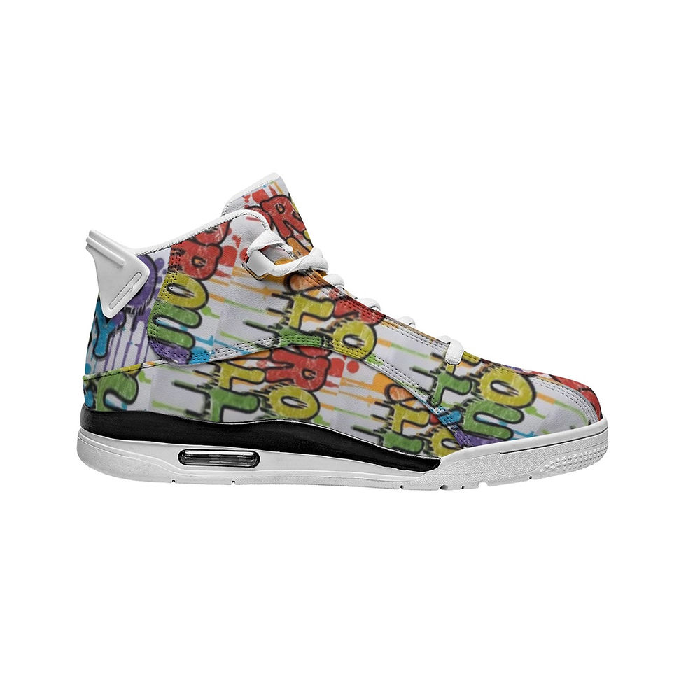 Thumbnail: Speak Your Truth" Graffiti High-Tops