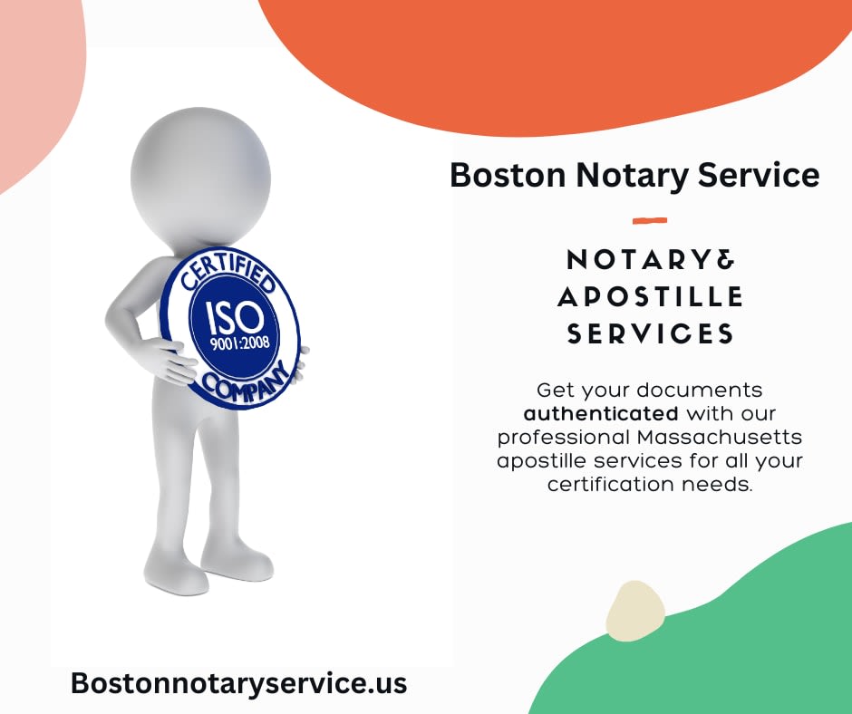 Boston Mobile Notary Service | Notary Public & Apostille in Massachusetts