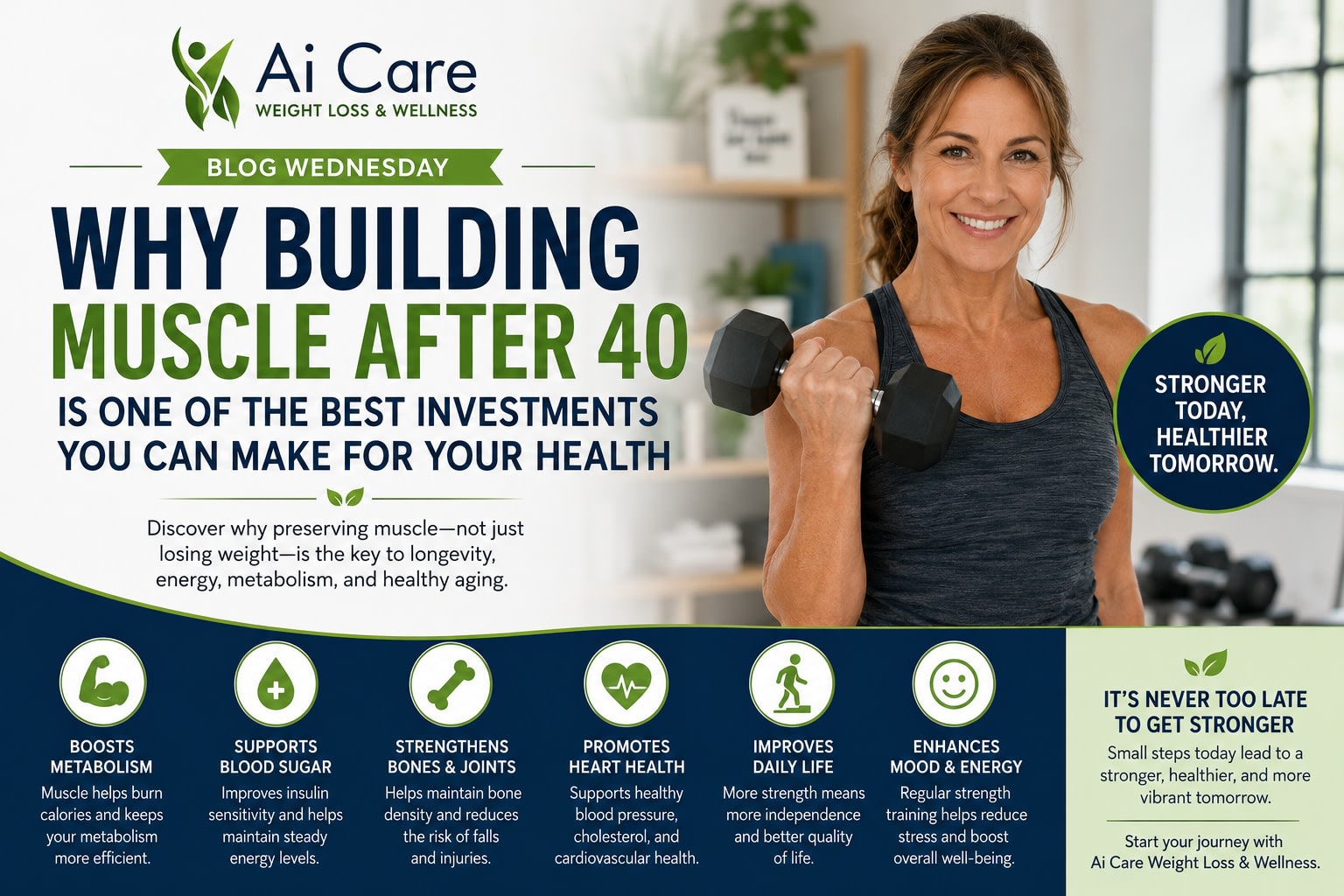 Why Building Muscle After 40 Is One of the Best Investments You Can Make for Your Health