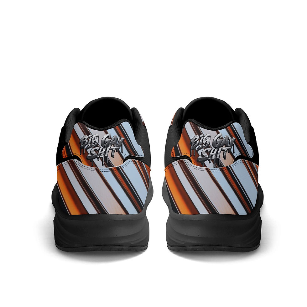 Thumbnail: Adult Low Top Mesh and PU Platform Athletic Shoes WIth Personalized Logo /Name