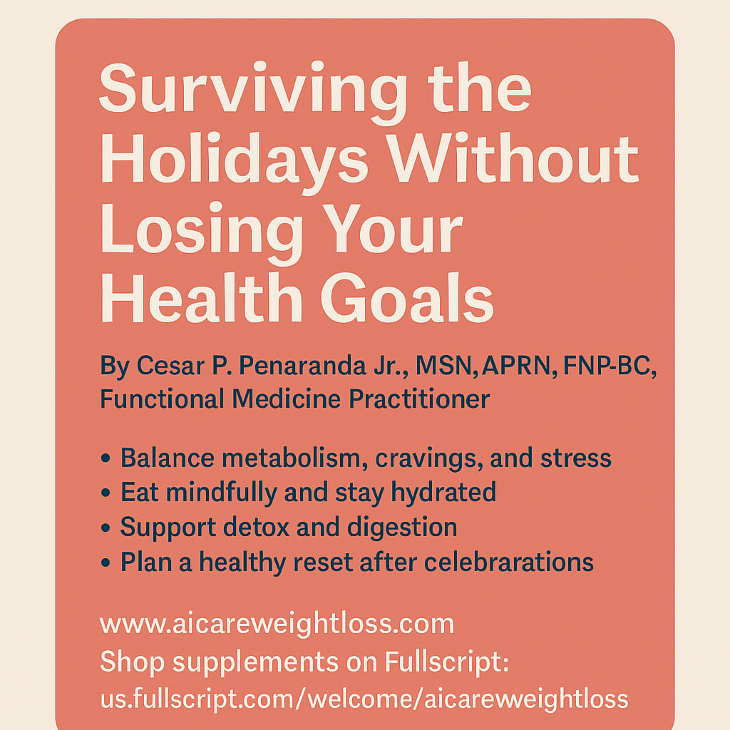 Surviving the Holidays Without Losing Your Health Goals