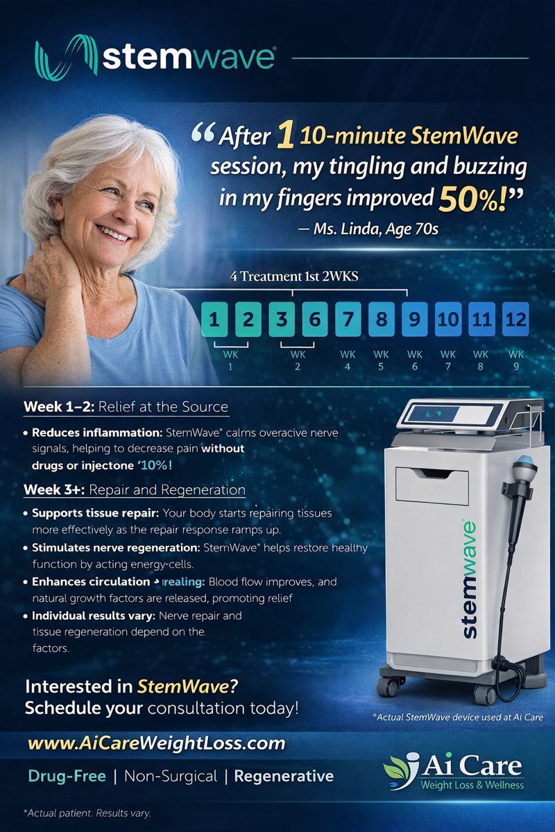 50% Improvement After One Session? A Real StemWave Experience at Ai Care