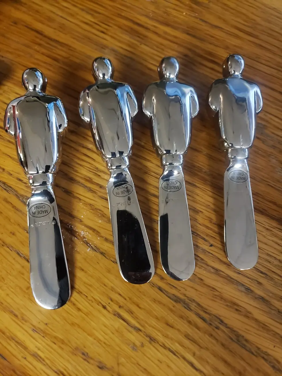 Thumbnail: 4 Lenox Butlers Service Spreader Set