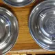 Thumbnail: 3 Vtg Allegheny Ludlum Stainless Ashtrays