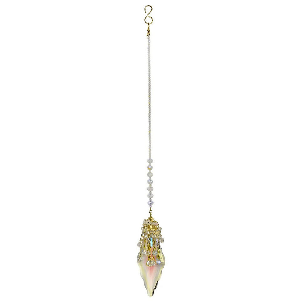 Thumbnail: Kirks Folly Diamond Lace 18" Shimmer goldtone